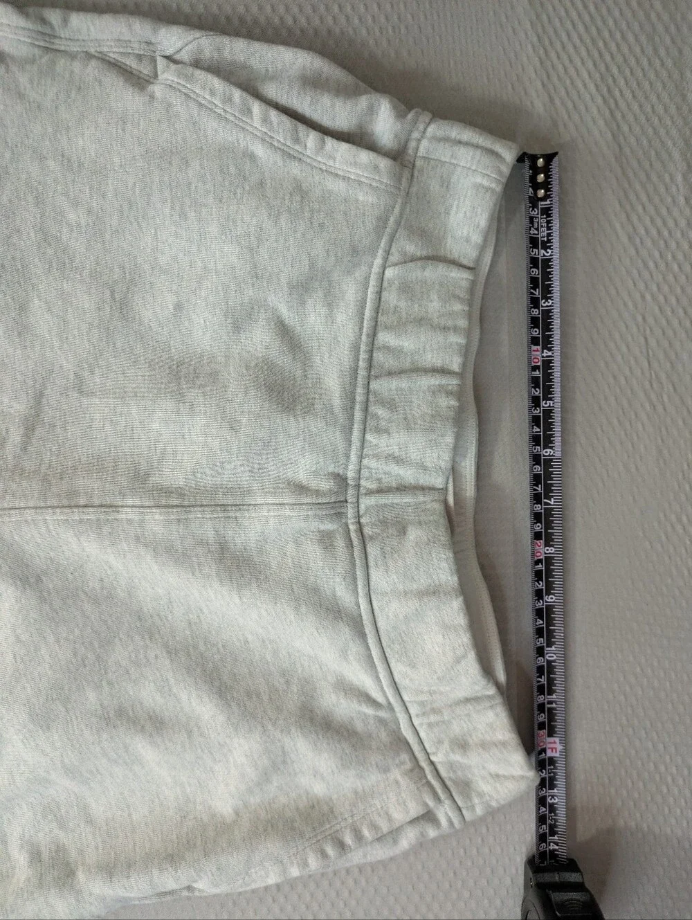 Lululemon 6 HIGH-Rise Relaxed Fit Jogger Pants Heathered Core Ultra Light Gray